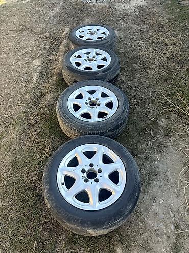 Транспорт: Колеса в сборе 215 / 60 / R 16, Зима, Б/у, Комплект, Легковые, Литые, отверстий - 5 — 2