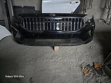 Бампер и комплектующие: Бампер Hyundai, Б/у, Оригинал — 2