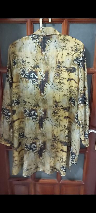 Другая женская одежда: Женский комплект рубашка длинная почти до колен+длинная юбка спереди — 6