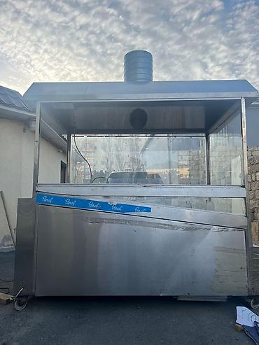 Restoran manqalları: Pasco brendinin paslanmayan poladdan hazırlanmış vitrinli dönər/kabab — 1