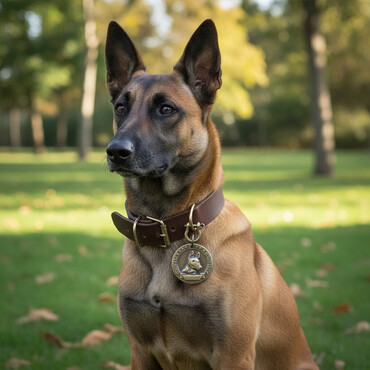 Heyvanlar üçün digər mallar: İt medalyonları (identifikasiya nişanı) satılır. Material: metal — 1