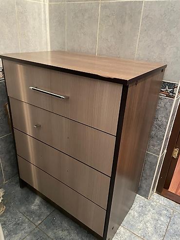 Спальные гарнитуры: Спальный гарнитур, Б/у, Комод, Кыргызстан, Самовывоз, цвет - Бежевый — 13