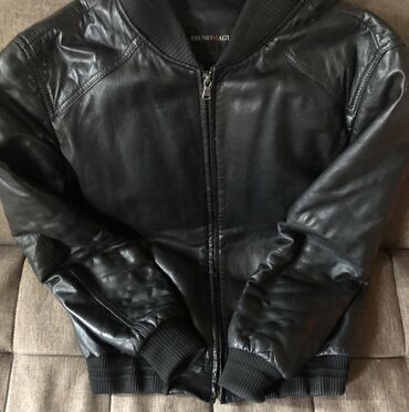 dəri geyim: Женская куртка M (EU 38), цвет - Черный