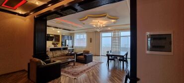 Uzunmüddətli kirayə mənzillər: Mənzil kirayə verilir. 4 otaq, 159 kv, 19.18 mər, tam əşyalı — 9