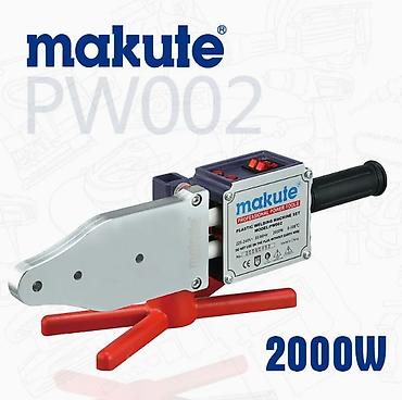 Сварочные аппараты: Makute PW002 plastik qaynaq aparatı – 2000W - Tətbiq sahəsi: PP-R — 1