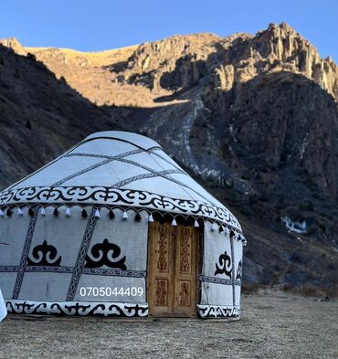 Аренда юрт: Аренда юрты, Каркас Деревянный, 80 баш, С полом, Самовар, Стол — 5