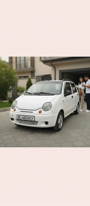 Daewoo: Daewoo Matiz: 2001 г., 0.8 л, Вариатор, Бензин, Хэтчбэк — 1