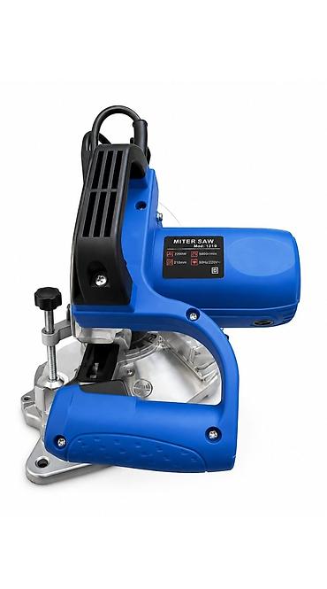 un kisesi: Miter Saw – 8" (210 mm) göncə kəsim mişarı Texniki xüsusiyyətlər: - — 3