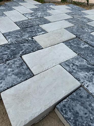Тротуарная плитка: Тротуарная плитка «под мрамор вибропресс/вибролитьё, наборные — 6