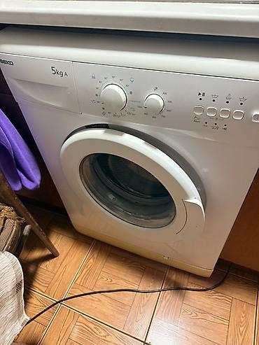 Paltaryuyan maşınlar: Paltaryuyan maşın Beko, 5 kq, İşlənmiş, Avtomat, Qurutmasız, Ünvandan götürmə — 2