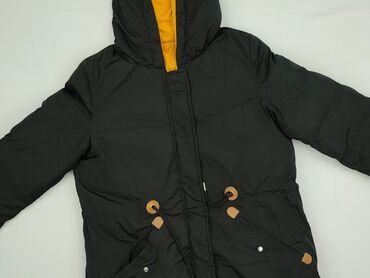 spodnie tech fleece czarne: Women`s parka, size L (EU 40)
