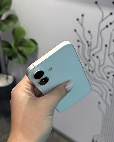 IPhone 16, 128 ГБ, Белый, Гарантия, Беспроводная зарядка, Face ID — 6