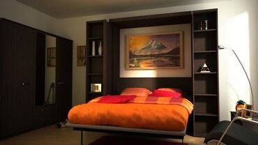 сдаю места ош: 30 м², С мебелью