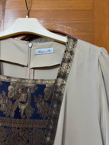 laurel c 35: Вечернее платье, А-силуэт, Длинная модель, С рукавами, XL — 2