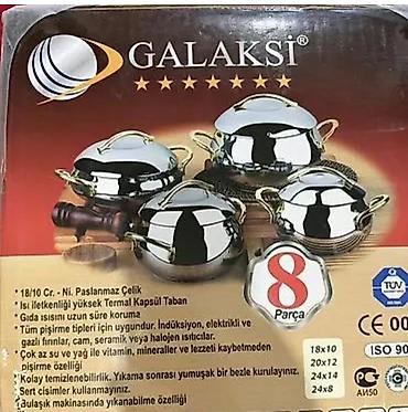 sobada: Qazan, rəng - Gümüşü, Paslanmayan polad, Türkiyə — 1