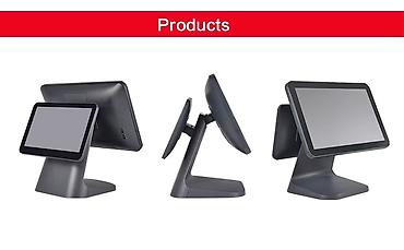 opo: POS-моноблок CY75 с двумя экранами, черный - Процессор: Intel Core i5 — 7