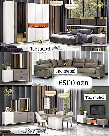 plasmas suse: Tac Mebel – Komplekt mebel dəstləri 1) Dəst 1 – 6500 AZN - Yataq — 4