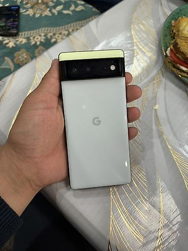 aoc монитор: Google Pixel 6, Колдонулган, 128 ГБ, түсү - Ак, 2 SIM — 1