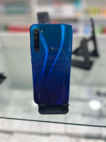 xiaomi redmi note 8 qiymeti: Xiaomi Redmi Note 8, 64 GB, rəng - Göy, 
 Zəmanət, Sensor, Barmaq izi