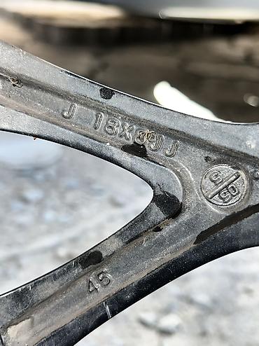 bbs rs: Литые Диски R 18 Enkei, Комплект, отверстий - 5, Б/у — 8