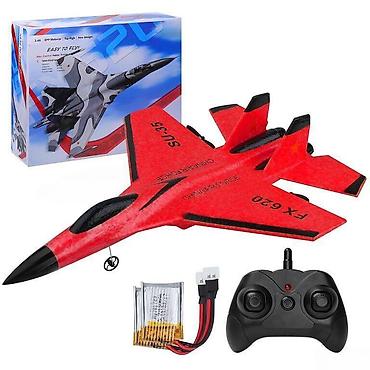 Oyuncaqlar: Pultlu Təyyarə SU-35 fx620 (Qırmızı) 056T21Pultlu Təyyarə SU-35 fx620 — 1