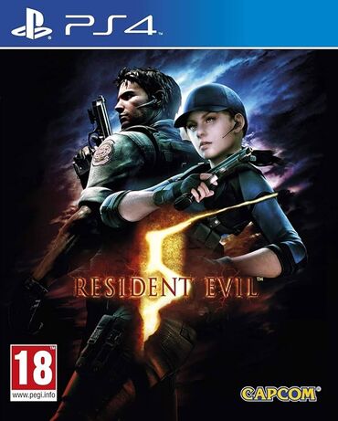 Oyun diskləri və kartricləri: Ps4 resident evil 5