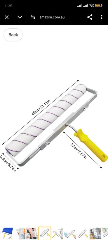 инструмента: Валик 46см удобный валик валик для покраски стены профессиональный