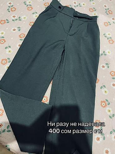 los: Спортивные вещи и джинсы 1) Белые джоггеры - Свободный крой - Пояс на — 7