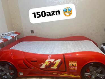 Uşaq üçün maşın çarpayıları: Ideal veziyyetde masin carpayi embawoodundu baha alinib tecili evden