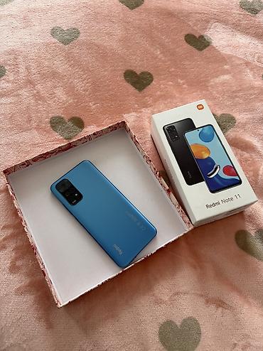 Redmi, Redmi Note 11, Б/у, цвет - Голубой, 2 SIM