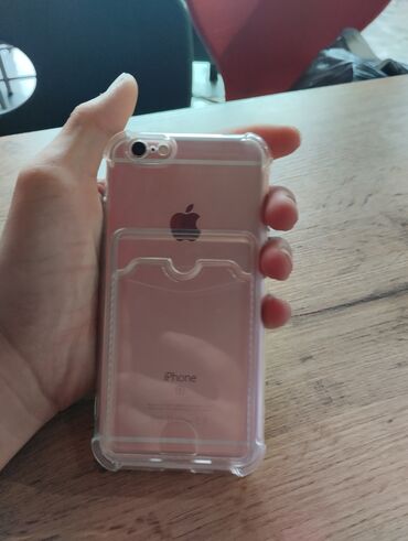 айфон за 4000: IPhone 6s, Б/у, 64 ГБ, Розовый, Чехол, 100 %