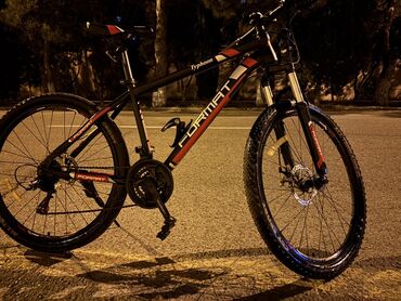 İdman velosipedləri: İşlənmiş Dağ velosipedi 26", sürətlərin sayı: 21, Ünvandan götürmə — 7