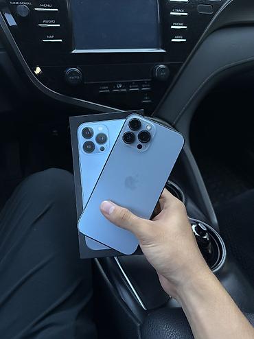 iphone 17 plus: IPhone 13 Pro Max, Б/у, 256 ГБ, Sierra Blue, 79 % — 1