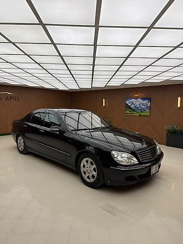 Mercedes-Benz S-Class: 2002 г., 5 л, Автомат, Бензин, Седан