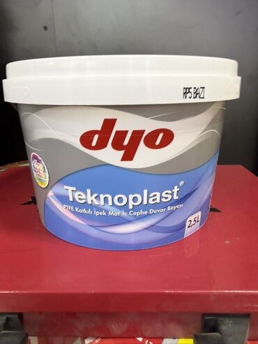 темир краска: Краска для стен Dyo Teknoplast, 2,5 л - Тип: интерьерная краска для