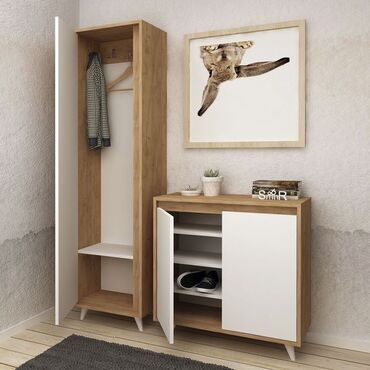 Sifarişlə dolablar: Düz dolab, Yataq otağı üçün, Paltar üçün, Açılan, Korpuslu, 2 qapılı — 22