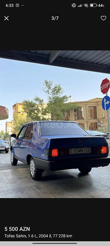 фольксваген поло новый кузов комплектации и цены: Tofaş Şahin sedan – 2004 il, 1.6 L benzinli - Yürüş: 77 228 km - Ban — 5
