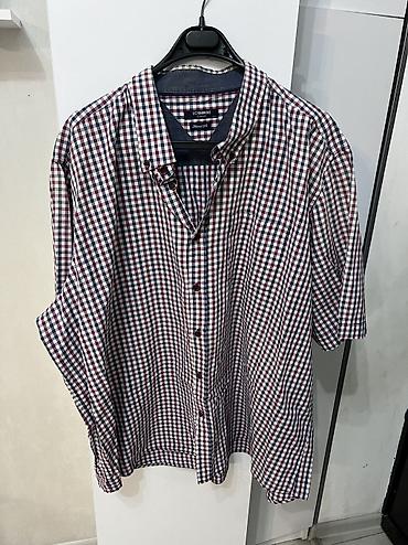 Личные вещи: Мужская рубашка, 3XL, Lc Waikiki, Б/у, цвет - Синий, Платная доставка, Самовывоз — 3