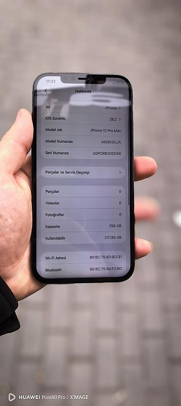iphone case: IPhone 12 Pro Max, 256 GB, Pacific Blue, Sənədlərlə, Zəmanət — 4