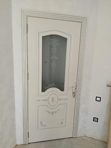 Qapılar və aksessuarlar: Kalibso modeli interyer qapıları - Şüşəli model: 5 ədəd, 80 sm yarpaq — 8