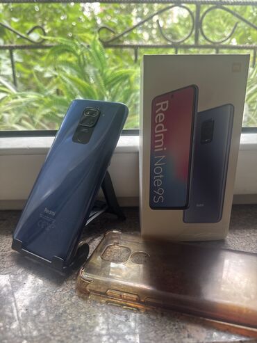 ddr3 4гб: Redmi, Redmi Note 9, Колдонулган, 128 ГБ, түсү - Көк, 2 SIM