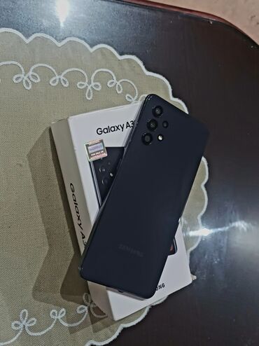 Samsung: Samsung Galaxy A32, 128 GB, rəng - Qara, Zəmanət, Sensor, Barmaq izi — 4