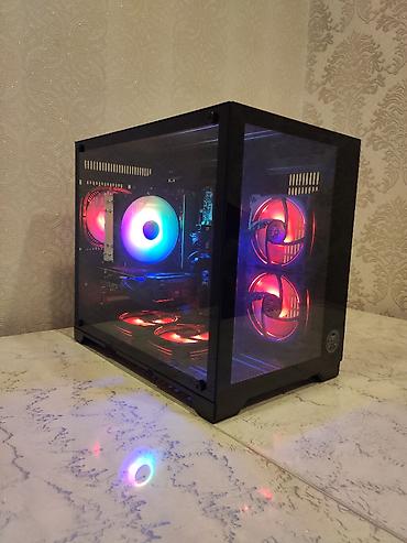 Masaüstü kompüterlər və iş stansiyaları: I5 12400f RTX 5050 ram DD4 16gb SSD m.2 1Tb Lexar,Plata Msi, psu — 2