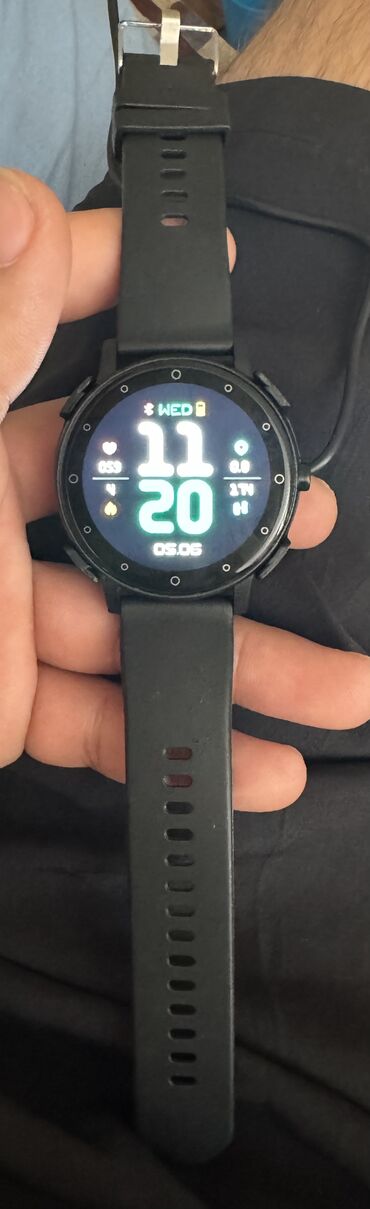smart watch 7 qiymeti: Yeni, Smart saat, Smart, Kamera, rəng - Qara