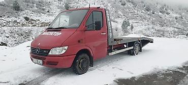 ось: Эвакуатор на базе Mercedes-Benz Sprinter. - Плоская платформа для — 1