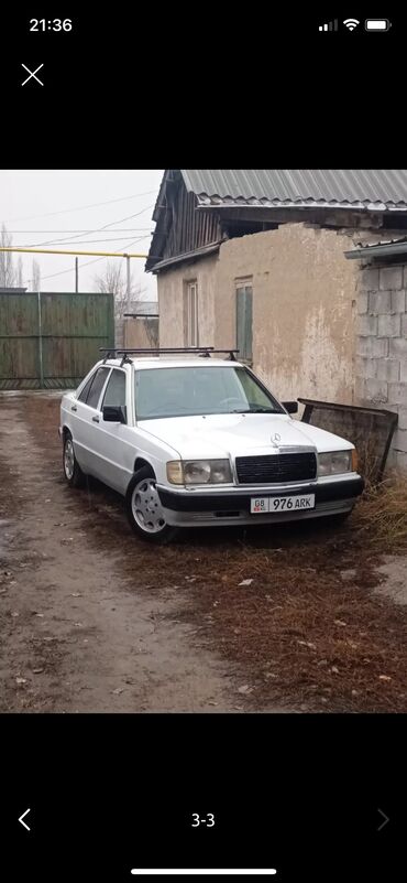 Mercedes-Benz: Mercedes-Benz 190: 1990 г., 2 л, Механика, Бензин, Седан