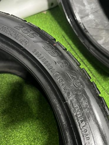 952 2: Шины 285 / 35 / R 20, Зима, Б/у, Пара, Легковые, Michelin — 6