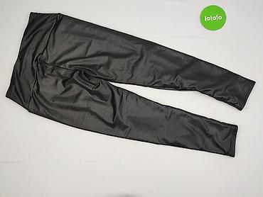 getry woskowane: Legginsy Ze skóry ekologicznej damskie, rozmiar S — 3