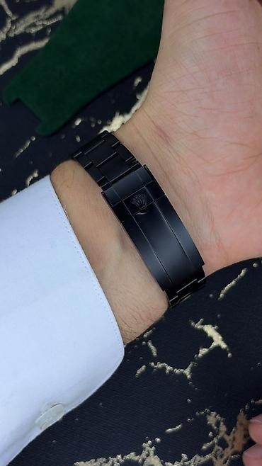 ağıllı saat ucuz: Yeni, Qol saatı, Rolex, rəng - Qara — 4
