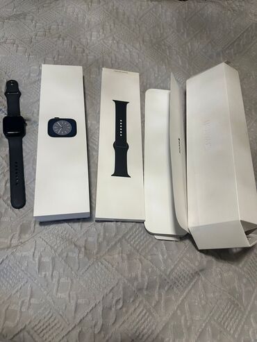 сааттар: Продаю Apple Watch 8 серия 41mm в идеальном состоянии. Полный комплект